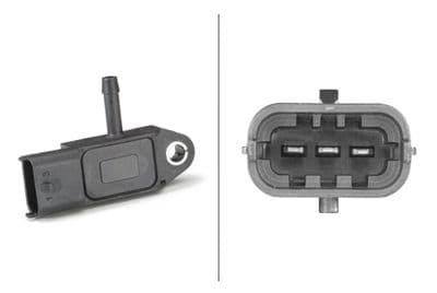 Sensor, presión de sobrealimentación HELLA 6PP 013 112-261