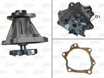 Bomba de agua, refrigeración del motor VALEO 506394