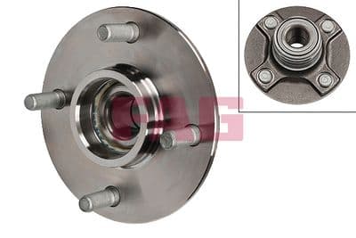 Juego de balero de rueda Schaeffler FAG 713 6137 20