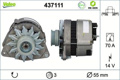 Alternador VALEO 437111