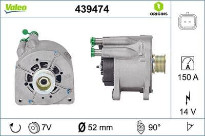 Alternador VALEO 439474