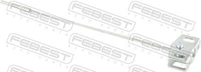 Cable de accionamiento, freno de estacionamiento FEBEST 02100-T31F