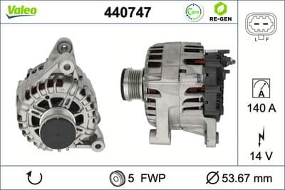 Alternador VALEO 440747