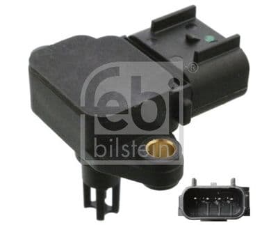 Sensor, presión del colector de admisión FEBI BILSTEIN 106026
