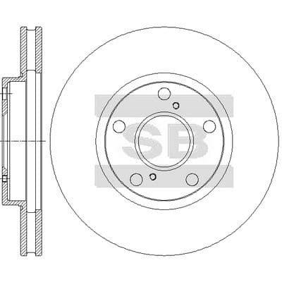 Disco de freno Hi-Q SD4912
