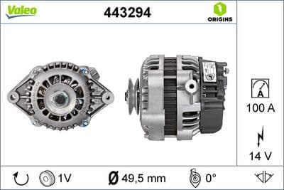 Alternador VALEO 443294