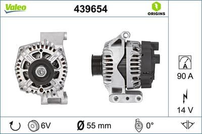 Alternador VALEO 439654