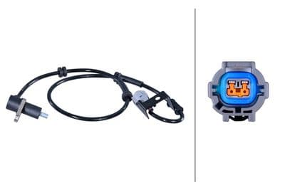 Sensor, revoluciones de la rueda HELLA 6PU 358 422-301