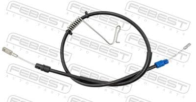 Cable de accionamiento, freno de estacionamiento FEBEST 2199-TT92WHRH