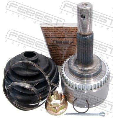 Juego de articulación, eje de transmisión FEBEST 0210-QG18A42