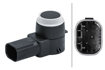 Sensor, auxiliar de estacionamiento HELLA 6PX 358 141-221