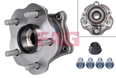 Juego de balero de rueda Schaeffler FAG 713 6214 80