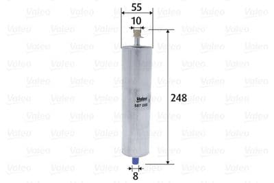 Filtro combustible VALEO 587088