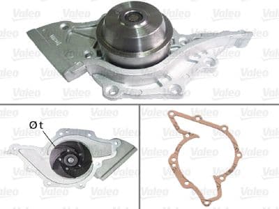 Bomba de agua, refrigeración del motor VALEO 506644
