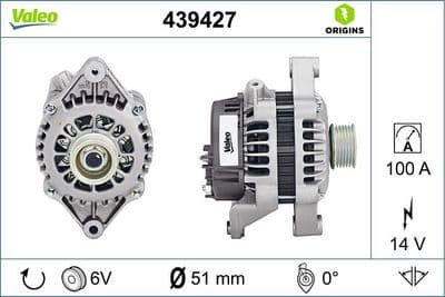Alternador VALEO 439427