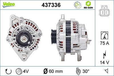 Alternador VALEO 437336