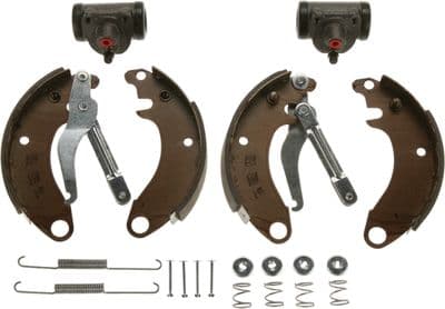 Juego de zapatas de frenos TRW BK1104