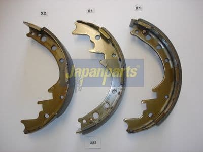 Juego de zapatas de frenos JAPANPARTS GF-233AF