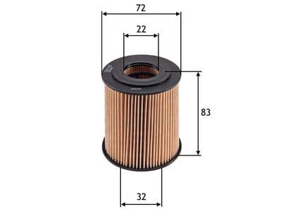 Filtro de aceite VALEO 586542