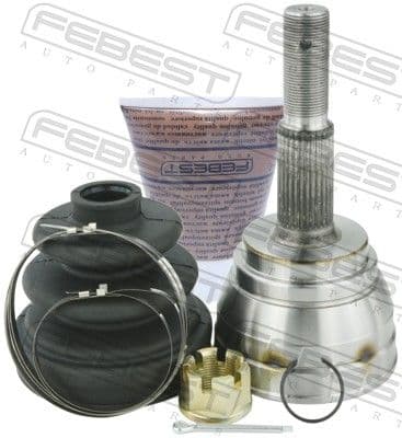 Juego de articulación, eje de transmisión FEBEST 0210-S50R