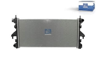 Radiador, refrigeración del motor DT Spare Parts 12.17002