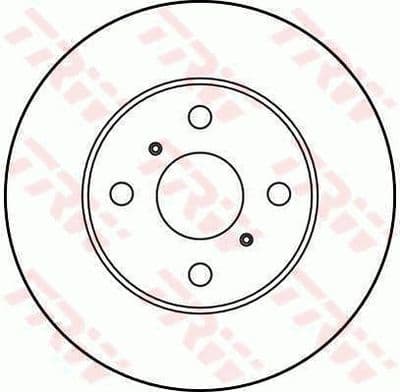 Disco de freno TRW DF1921