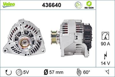 Alternador VALEO 436640