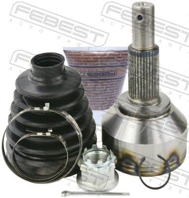 Juego de articulación, eje de transmisión FEBEST 0210-R52VQ35
