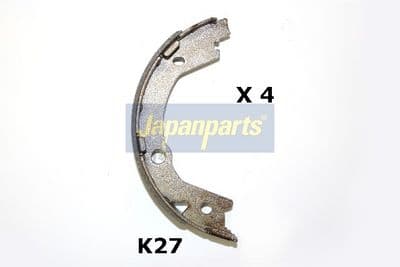 Juego de zapatas de frenos JAPANPARTS GF-K27AF