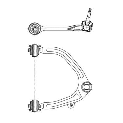 Brazo oscilante, suspensión de ruedas CTR CQ1139L