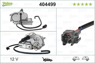 Motor del limpiaparabrisas VALEO 404499