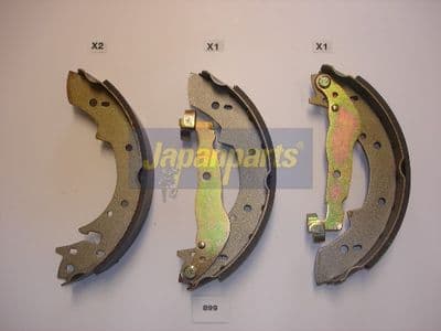 Juego de zapatas de frenos JAPANPARTS GF-899AF