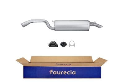 Silenciador posterior HELLA 8LD 366 029-281