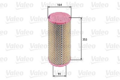 Filtro de aire VALEO 585624