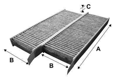 Filtro, aire del interior VALEO 715555