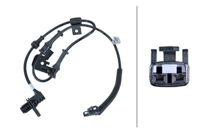 Sensor, revoluciones de la rueda HELLA 6PU 358 417-791