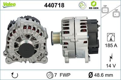 Alternador VALEO 440718