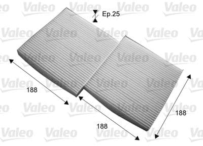 Filtro, aire del interior VALEO 715714