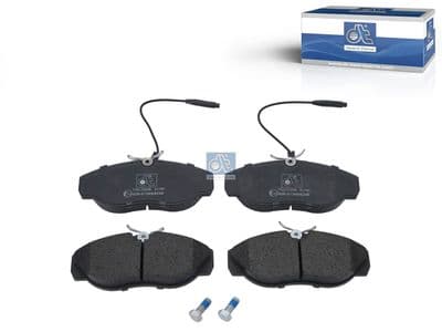 Juego de balatas de freno DT Spare Parts 12.93106