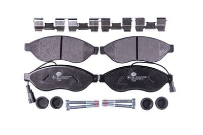 Juego de balatas de freno HELLA 8DB 355 020-651