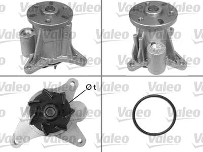 Bomba de agua, refrigeración del motor VALEO 506988