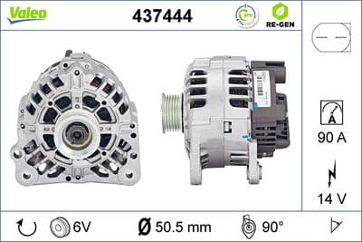 Alternador VALEO 437444