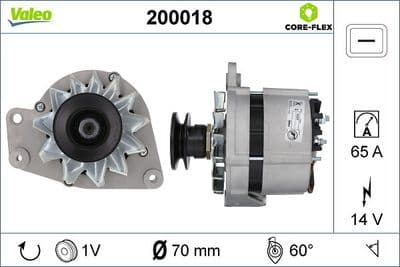 Alternador VALEO 200018