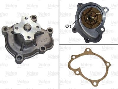 Bomba de agua, refrigeración del motor VALEO 506483