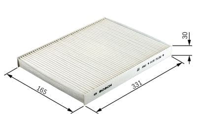 Filtro, aire del interior BOSCH 1 987 432 376