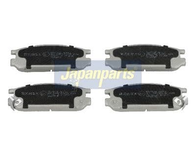 Juego de balatas de freno JAPANPARTS PP-701AF