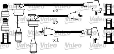 Juego de cables de encendido VALEO 346447