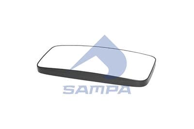 Cristal de espejo, espejo retrovisor exterior SAMPA 022.110