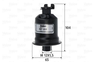 Filtro combustible VALEO 587058