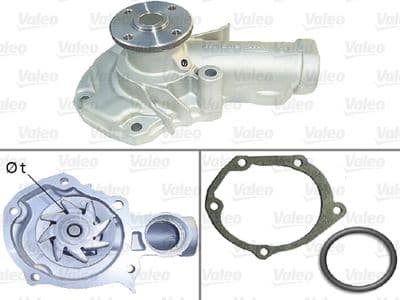 Bomba de agua, refrigeración del motor VALEO 506956